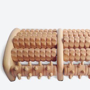 THERAFLOW Wooden Foot Massage Roller - Foot Massager